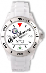 arw030 alfa romeo mito white silicone watch